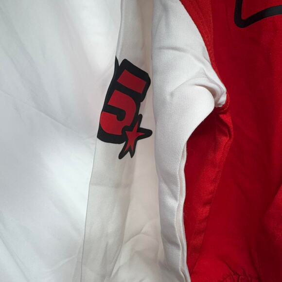 Helium moto wear red and white jacket - Picture 5 of 6